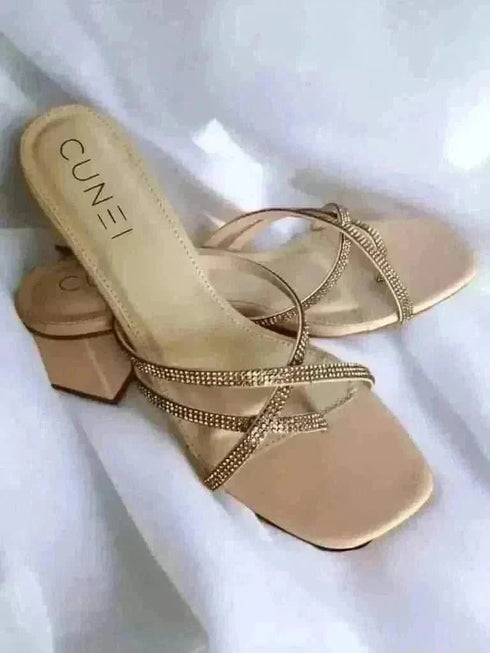 Dreamy Pastel Pink Heels - cunei